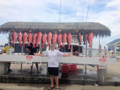 Pensacola Charter Boat Red Snapper Fishing